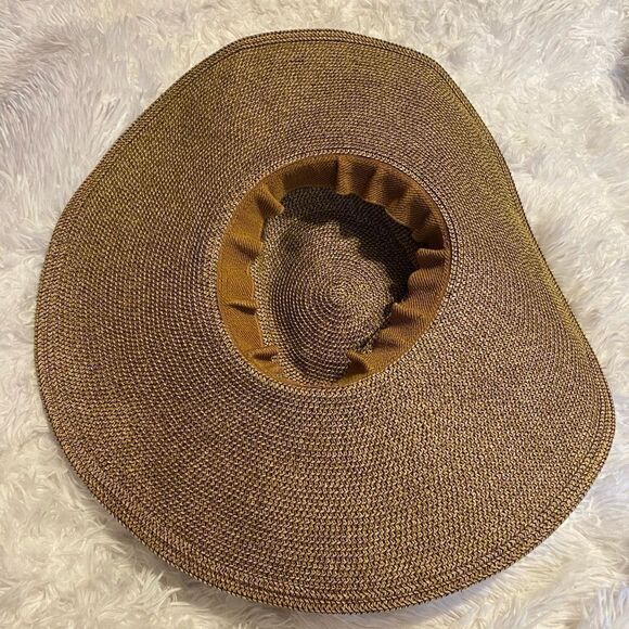 Sun ‘n’ Sand Women’s Floppy Beach Hat, 22” Diameter - Picture 2 of 4